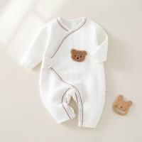 Cotton Baby Jumpsuit & thermal & unisex patchwork PC