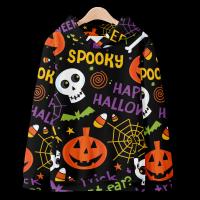 Polyester Parent-Child Sweatshirt Halloween Design printed PC