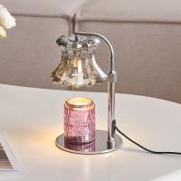Metal & Glass Adjustable Length & adjustable light intensity Fragrance Lamps Japanese Standard silver PC