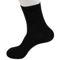 Cotton Men Knee Socks antifriction & deodorant & sweat absorption stretchable Solid : Pair