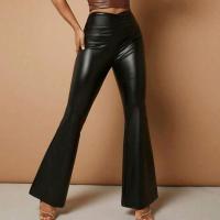 PU Leather Slim Women Long Trousers PC