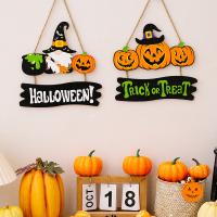 Wood Halloween Hanging Ornaments Wall Hanging Others PC