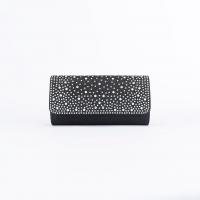Polyester Easy Matching Clutch Bag with chain & with rhinestone PC