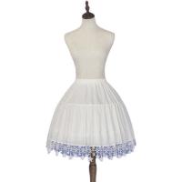 Polyester lace Bustle flexible & breathable Solid white : PC