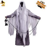 Polyester Hommes Halloween Cosplay Costume Gris : pièce