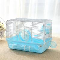Iron & Plastic Hamster Cage breathable PC
