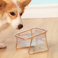Iron & Plastic easy cleaning Pet Bowl PC