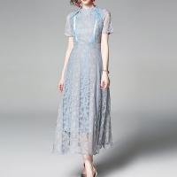 Lace One-piece Dress large hem design PC
