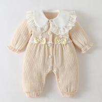 Cotton Crawling Baby Suit patchwork Solid PC