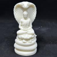 Slonovinová matice Socha Buddhy Carving kus