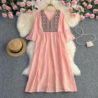 Polyester One-piece Dress loose : PC
