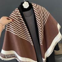 Polyester Frauen Schal, Weben, Plaid, mehr Farben zur Auswahl,  Stück