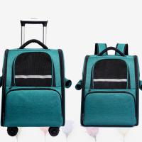 Cationic Fabric Pet Trolley Case portable & breathable PC