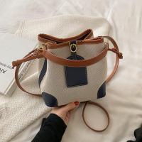 Canvas Bucket Bag Handbag soft surface & attached with hanging strap PC