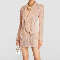Polyester Women Suit Coat deep V & with rhinestone PC