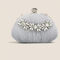 Glett Easy Matching Clutch Bag with chain & with rhinestone PC