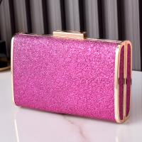 Metal & PU Leather & Polyester hard-surface & Easy Matching Clutch Bag with chain PC