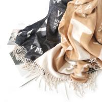 Polyester Multifunction Women Scarf thermal weave letter PC