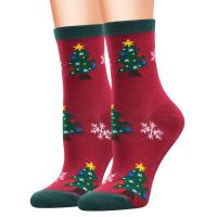 Cotton Christmas Stocking for women & thickening & thermal knitted : Pair