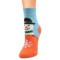 Mohérové Vánoční ponožka Žakárové různé barvy a vzor pro výběr : Dvojice
