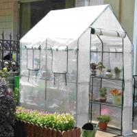 Iron & Plastic heat preservation & Waterproof Greenhouse white PC
