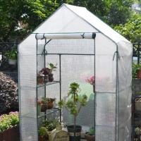 PE Plastic & Iron heat preservation & Waterproof Greenhouse white PC