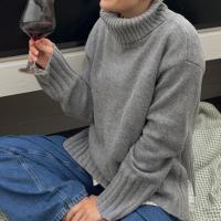ポリエステル 女性のセーター ニット 単色 選択のためのより多くの色 一つ