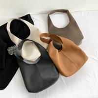 PU Leather Tote Bag Shoulder Bag soft surface Solid PC