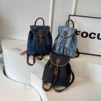 Denim Backpack large capacity & soft surface Others PC