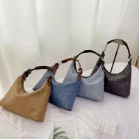 PU Leather Tote Bag Handbag large capacity & soft surface Solid PC