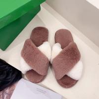 Thermo Plastic Rubber & Plush Fluffy slippers & thermal & breathable Pair
