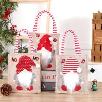 Tuch Weihnachts-Geschenk-Tasche, Weihnachtsmann, mehr Farben zur Auswahl,  Stück