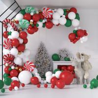 Emulsion & Aluminum Film Creative Balloon Decoration Set multiple pieces & christmas design Set