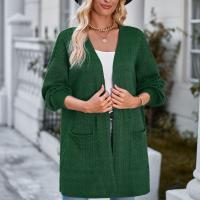 Polyester Vrouwen Lange Vest Lappendeken Solide meer kleuren naar keuze stuk