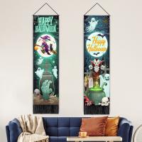 Cotton Linen Wall-hang Paintings Halloween Design & for home decoration & Wall Hanging printed PC
