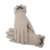 Acrylic windproof Women Gloves can touch screen & thermal : Pair