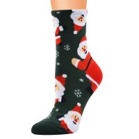 Cotone Vánoční ponožka různé barvy a vzor pro výběr : Dvojice