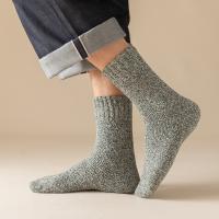 Wool Men Ankle Sock thicken & thermal Solid : Pair
