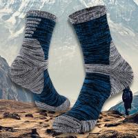 Polyester & Cotton Men Sport Socks antifriction & thicken & sweat absorption & anti-skidding Colour Matching : Pair