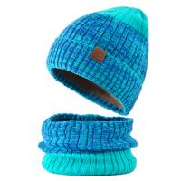 Caddice Ear Protection Hat And Scarf Set thicken & thermal & unisex knitted : Set