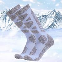 Spandex & Polyester & Cotton Women Sport Socks thicken & anti-skidding & thermal knitted : Pair