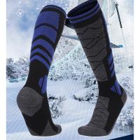 Polyamide & Acrylic & Polyester Men Sport Socks thicken & anti-skidding & thermal Wool & Spandex knitted : Pair