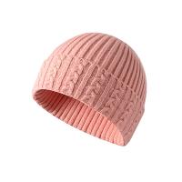 Core-spun Yarn Ear Protection Knitted Hat thicken & thermal knitted Solid : PC