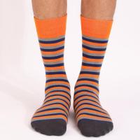 Gekamd katoen Mannen Knie Sokken verschillende kleur en patroon naar keuze : Paar