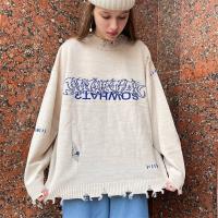 Cotton Women Sweater & loose patchwork Others :F PC