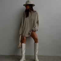 Cotton Women Sweater & loose knitted Others PC