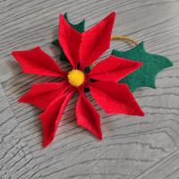 Tela adherida adhesiva Árbol de Navidad colgando de la decoración, más colores para elegir,  Conjunto