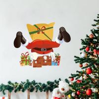 Pvc Kerstmuur stickers Instellen