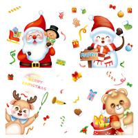 PVC Christmas Wall Stickers for home decoration & christmas design  PC