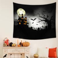 Polyester Tapestry Halloween Design & Wall Hanging printed PC